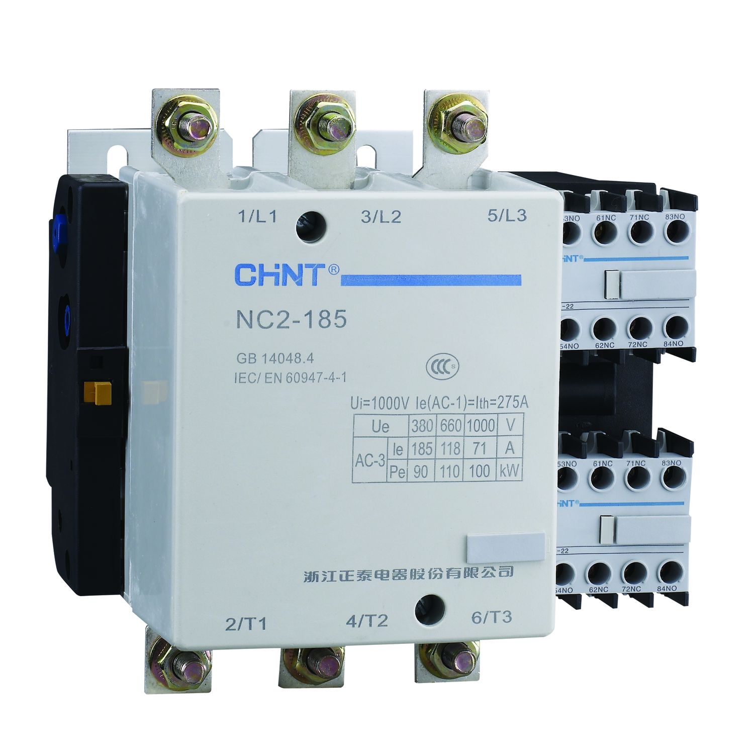 Контактор NC2-185 185A 230В/АС3 50Гц (R).