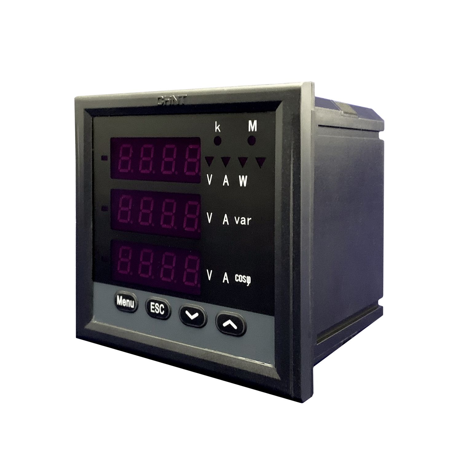 Многофунк. изм. прибор PD666-2S4 380V 5A 3ф 72x72 светодиод. дисплей RS485