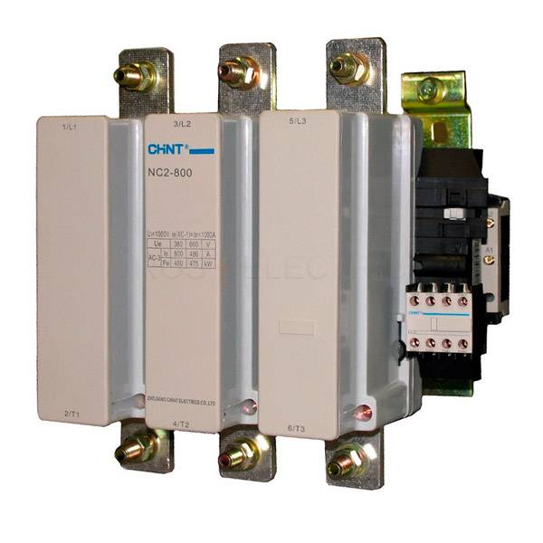 Контактор NC2-800 800A 110В/АС3 50Гц (R)