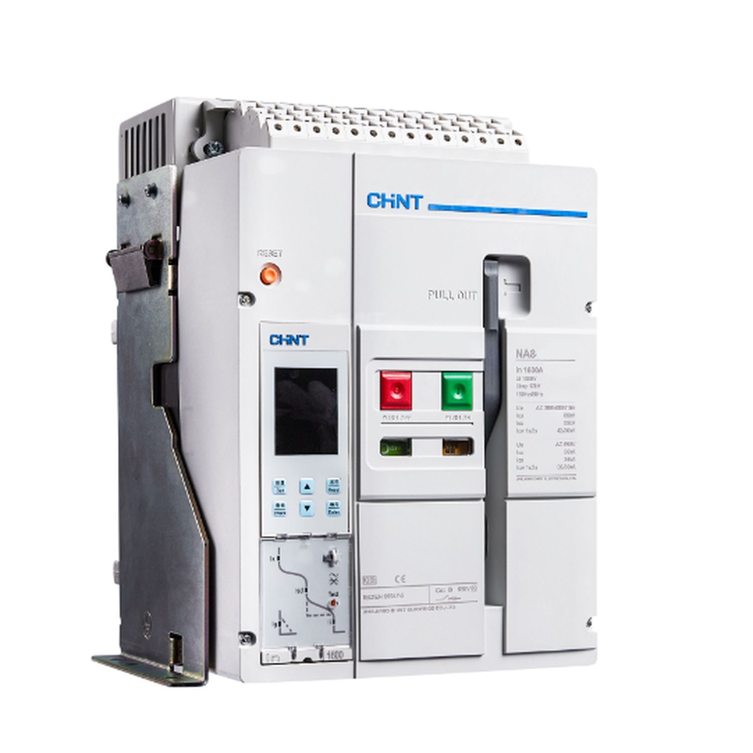 Воздушный авт. выкл. NA8-2500H-2500M/4P стац.,2500А, 85кА, тип M, AC230В (R)