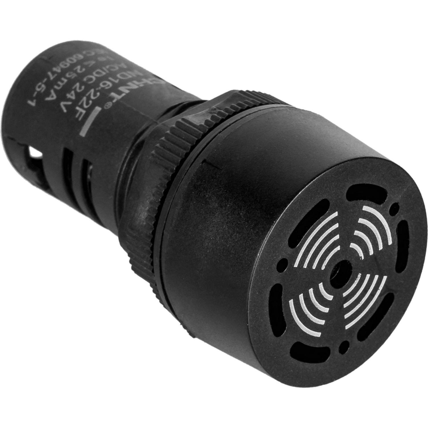 Сигнализатор звуковой ND16-22L Φ22 мм черный АС/DC24В (R)