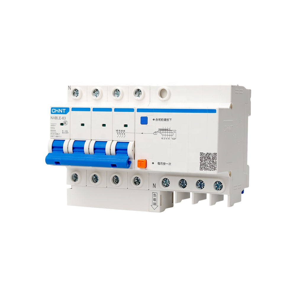 Диф. автомат NXBLE-63 4P B20 30mA тип AC 6kA (R)
